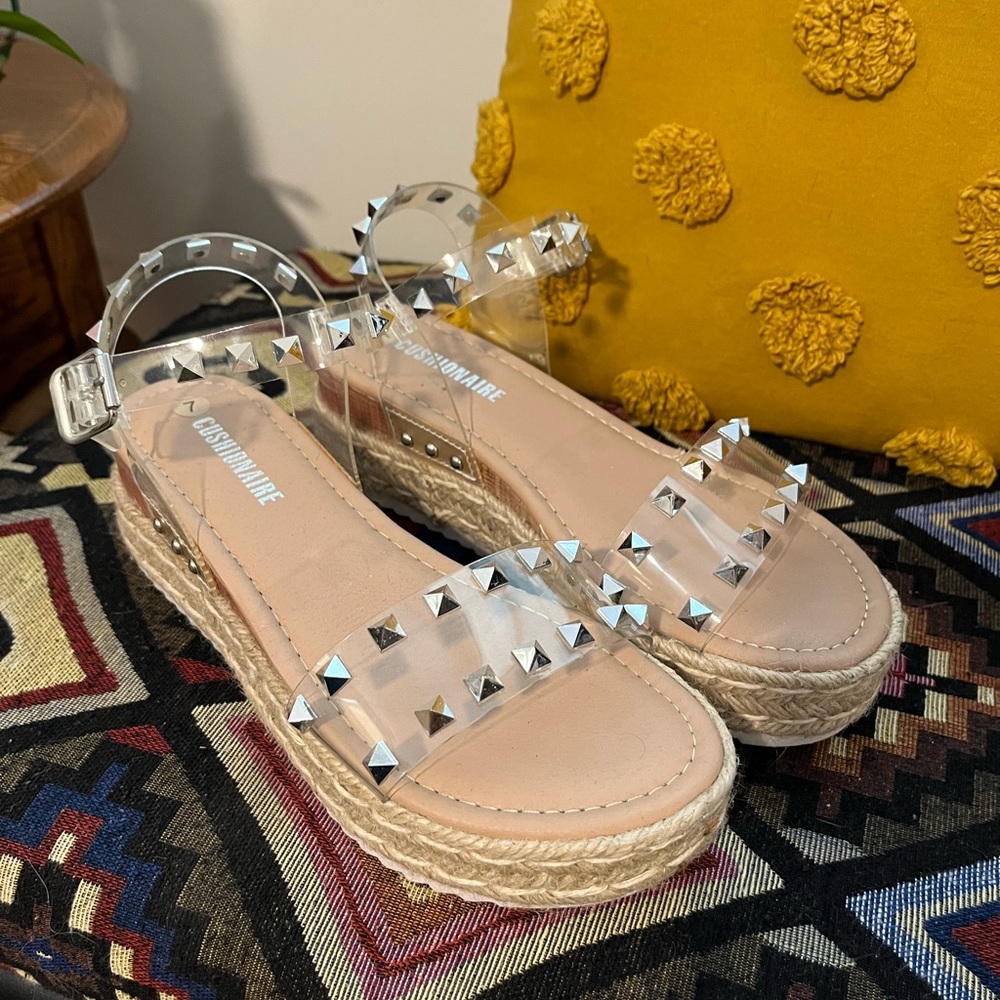Cushionaire Studded Sandals